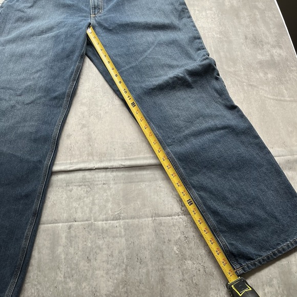 Carhartt Jeans Men's 40x32 Relaxed Fit Blue Denim Workwear 101483-968 Y2k - Picture 3 of 10